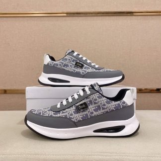 Dior Run Sneaker in Grey