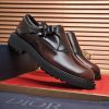 DiorMen_sMonkStrapShoes_3 Dior Brown Men's Monk Strap Shoes
