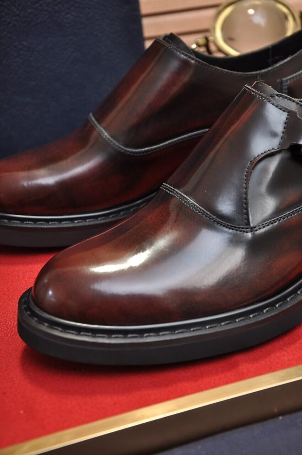 DiorMen_sMonkStrapShoes_6 Dior Brown Men's Monk Strap Shoes