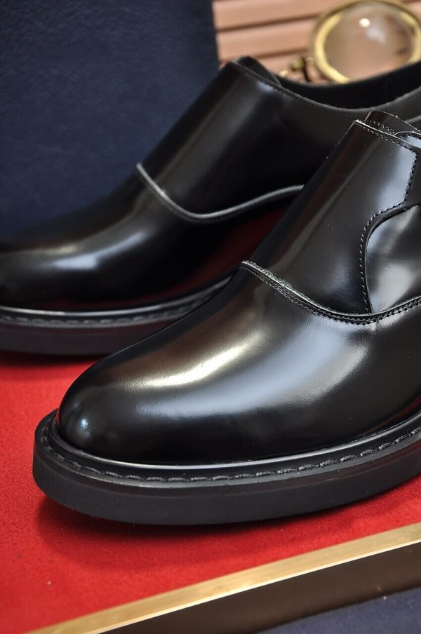 Dior Black Men's Monk Strap Shoes