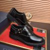 Dior Black Men's Monk Strap Shoes