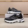 Dior Black & Grey Oblique Monogram Chunky Sneakers