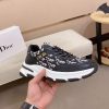 Dior Black & Grey Oblique Monogram Chunky Sneakers