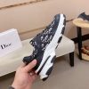 Dior Black & Grey Oblique Monogram Chunky Sneakers