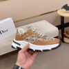 Dior Brown & White Oblique Monogram Chunky Sneakers