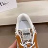 Dior Brown & White Oblique Monogram Chunky Sneakers