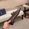 Dior Granville Flex Brown Penny Loafers