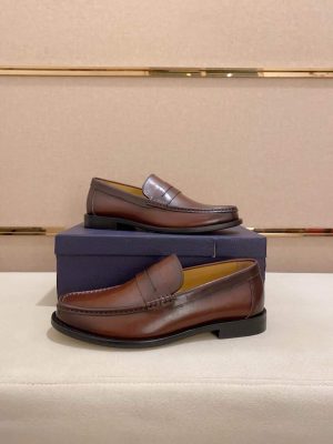 Dior Granville Flex Deep Brown Loafers