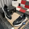Diormen_ssneakerfeaturingablackandwhitecolorschemewiththeDiorObliquepattern_7 Dior Men's Sneaker in Black Dior Oblique Jacquard and Black Leather