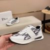Diorsneaker_likelytheDiorB23LowTopLogoObliquemodel_6 Dior White and Black Dior Oblique Jacquard Runner Sneaker