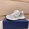 Gray & Blue Dior D-Connect Sneaker