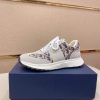 Gray & Navy Dior D-Connect Sneaker