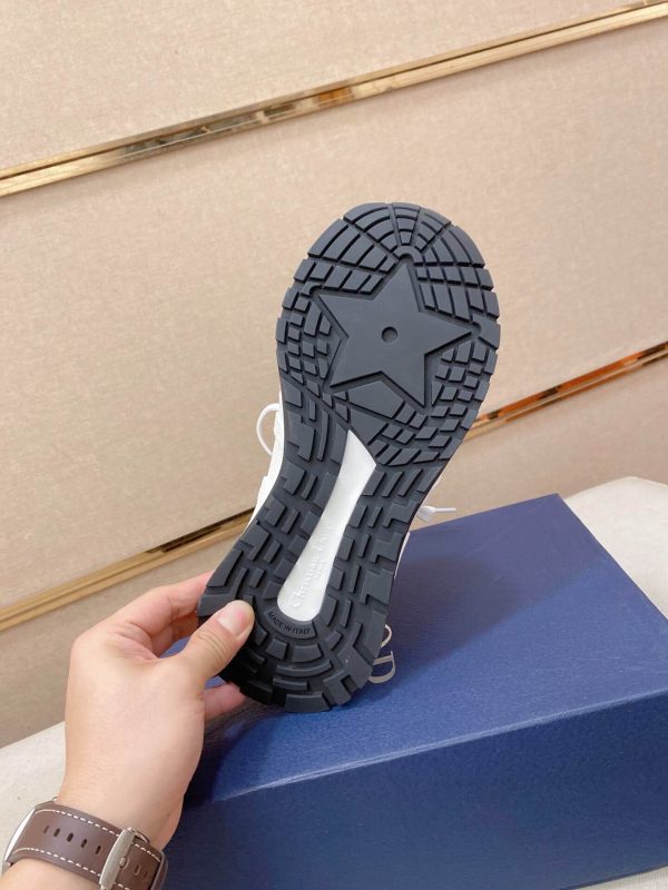 Gray & Navy Dior D-Connect Sneaker