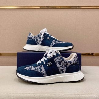 Blue Dior D-Connect Sneaker