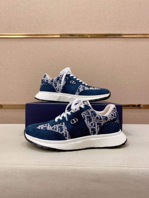 Blue Dior D-Connect Sneaker