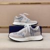 Gray & Blue Dior D-Connect Sneaker