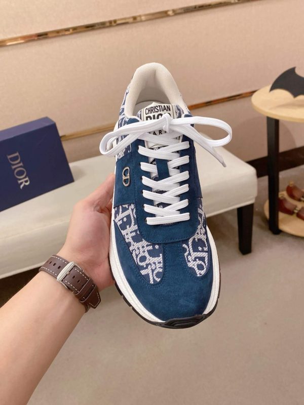 Blue Dior D-Connect Sneaker