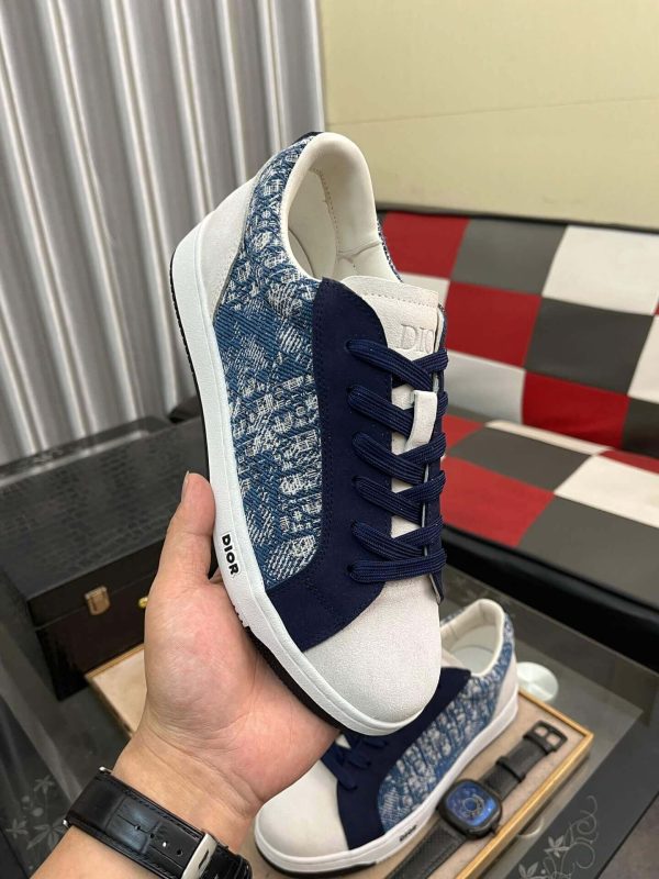 Dior Men's Sneaker in Blue and White