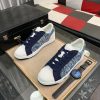 Dior Men's Sneaker in Blue and White