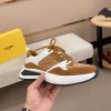 Fendi Run Sneakers in Brown