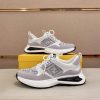 Fendi Run Sneakers in Offwhite