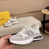 Fendi Run Sneakers in Offwhite