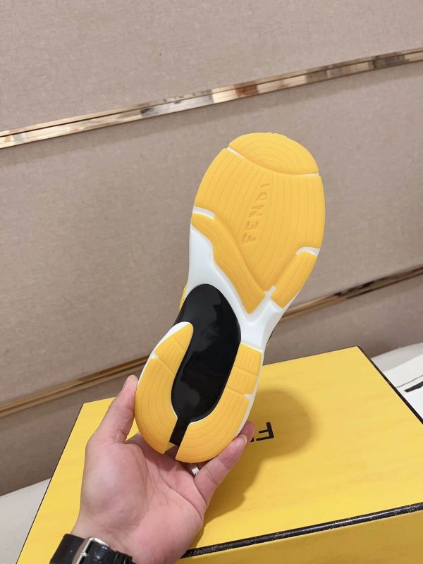 Fendi Forward Sneakers in Grey Technical Fabric