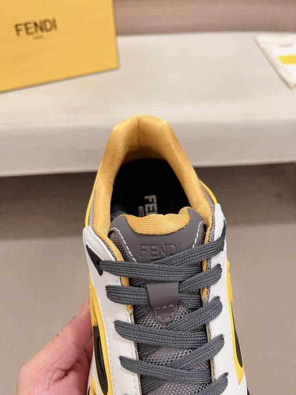 Fendi Forward Sneakers in Grey Technical Fabric