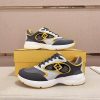 Fendi Forward Sneakers in Grey Technical Fabric