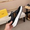 Fendi Brown FF Jacquard Run Sneakers
