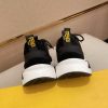 Fendi Brown FF Jacquard Run Sneakers