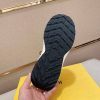 Fendi Brown FF Jacquard Run Sneakers