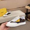 Fendi Brown FF Jacquard Sneakers