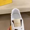 Fendi Brown FF Jacquard Sneakers