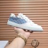 Givency Men's Blue Denim and White Leather Sneaker