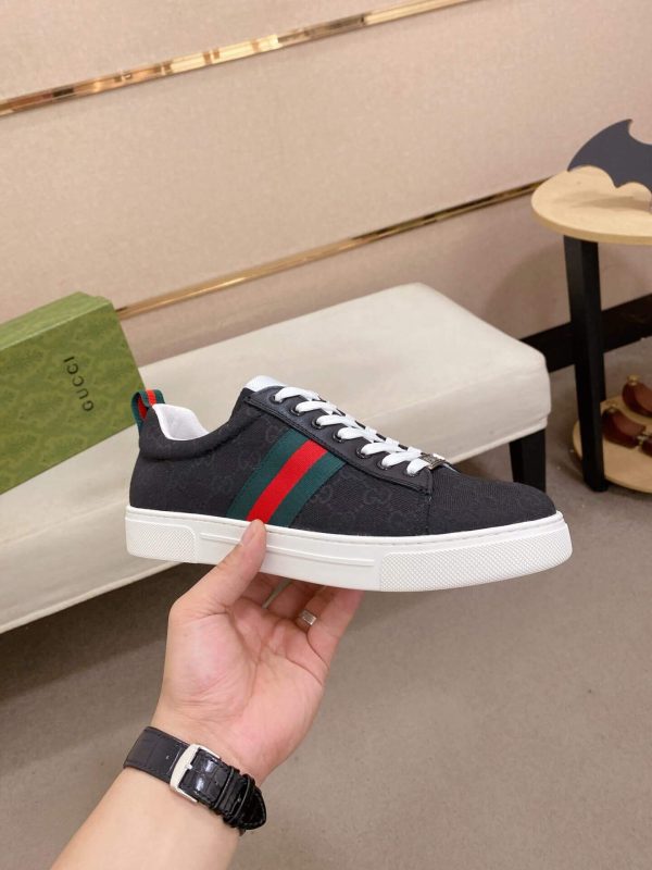 GucciAce_1_f4436d0a-60d5-4eed-b662-b8948f8c01b1 Gucci Ace with Web in Black GG Supreme