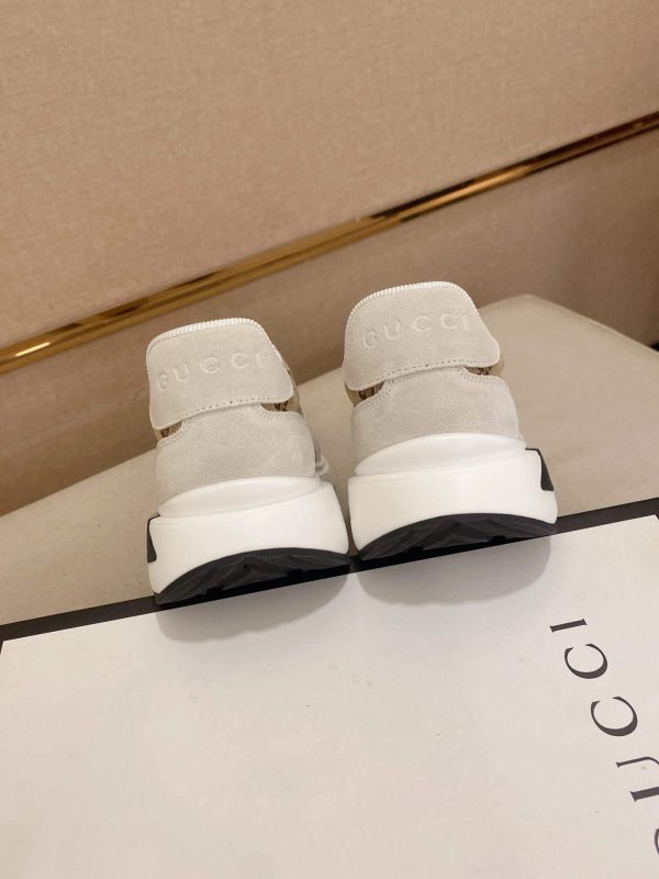 GucciAcesneaker._2_f2efe3d7-27cb-450f-ab98-7d60b9d54339 Gucci Ace Beige and Ebony GG Supreme Canvas Trainer with Web