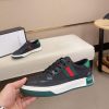 GucciAcesneaker._4_a87d2c09-4e39-4f6f-a917-45ad32a454b4 Gucci Ace Black GG Supreme Canvas Sneaker with Web