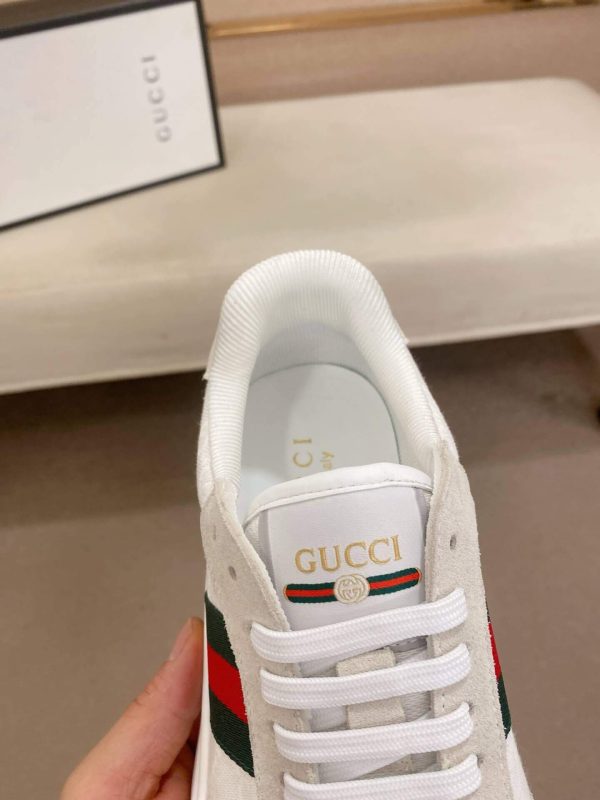 Gucci Ace White Trainer with Web