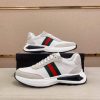 Gucci Ace White Trainer with Web