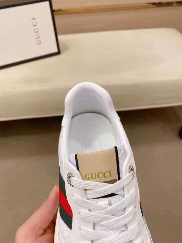 Beige Gucci GG Supreme Ace Sneakers