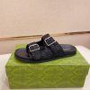 GucciGGMen_sSummerSlippers_3_20230f22-cdbb-42ee-9854-2b55127cc59b Gucci Men's Slide Sandal in Black GG Suede