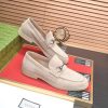 GucciKonradHorsebitSuedeLoafersMen_8 GUCCI Men's Loafer with Horsebit in Oatmeal Suede