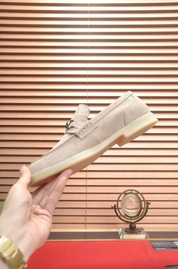 GucciKonradHorsebitSuedeLoafersMen_9 GUCCI Men's Loafer with Horsebit in Oatmeal Suede