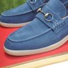 GucciMen_sKonradSuedeBitLoafers_6_8a683138-2887-4baa-86cc-f385dd3dd89a GUCCI Men's Loafer with Horsebit in Dark Blue Suede