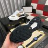 Gucci Men's Trainer in Beige and Ebony GG Supreme and White Leather