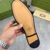 Gucci Beige and Ebony Canvas Princetown Slipper
