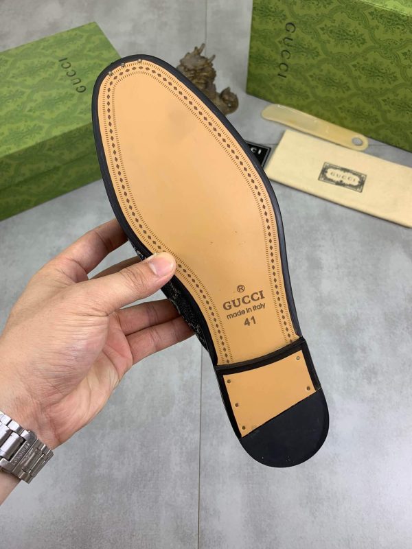 Gucci Blue GG Denim Canvas Princetown Slipper