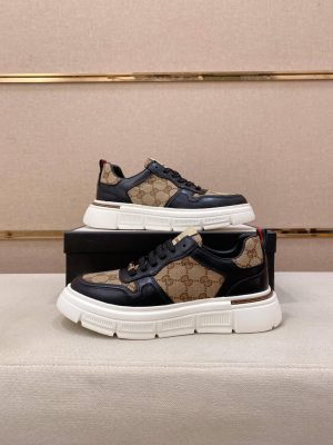 GucciRe-WebSneakers_3_88aab498-d408-4237-aa78-73ff6b39b344 Brown & Black Gucci Re-Web Sneakers