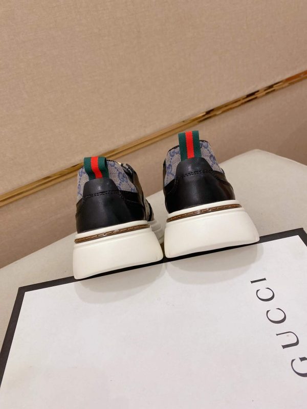 Blue & Black Gucci Re-Web Sneakers
